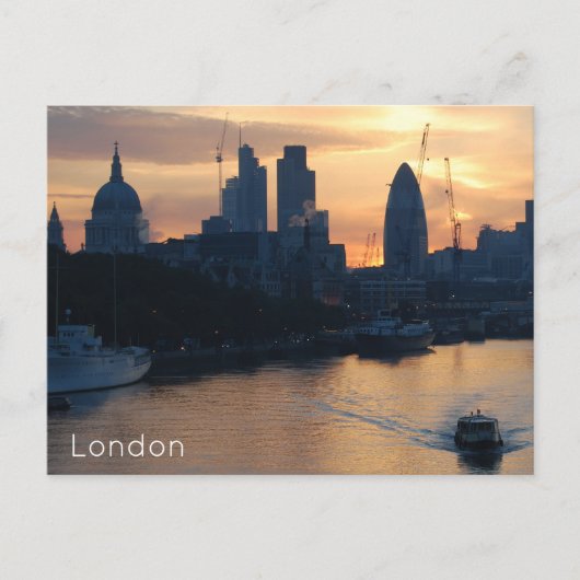 Londen Feestdagenkaart (Voorkant)