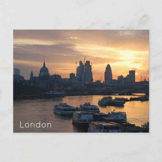 Londen Feestdagenkaart (Voorkant)