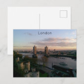 Londen Feestdagenkaart (Voorkant / Achterkant)