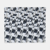 Londen Fleece Deken (Voorkant (Horizontaal))