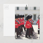 Londen Garde Briefkaart (Voorkant / Achterkant)