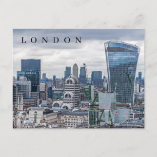 Londen gebouwen uitzicht ansichtkaart briefkaart