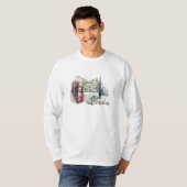 Londen geïllustreerd t-shirt (Voorkant volledig)