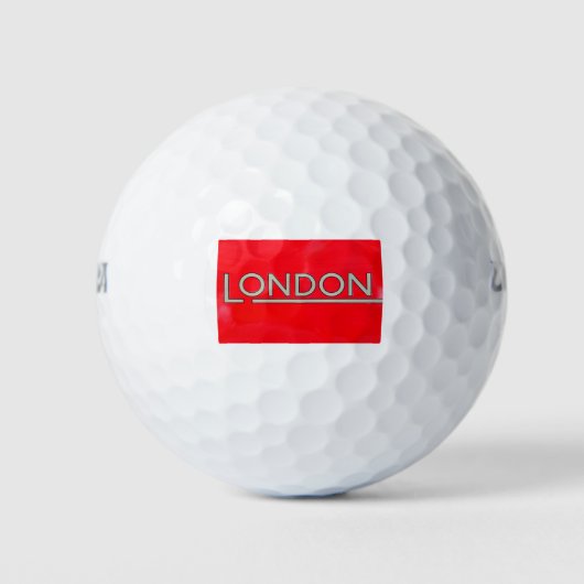 Londen Golfballen (Voorkant)