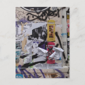 Londen Graffiti Briefkaart