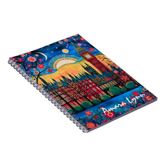 Londen Groot-Brittannië Notitieboek (Rechterzijde)