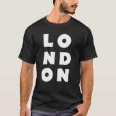 Londen Groot-Brittannië T-shirt (Voorkant)