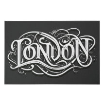 Londen Heavy Metal Calligrafie - Londen Metalheads