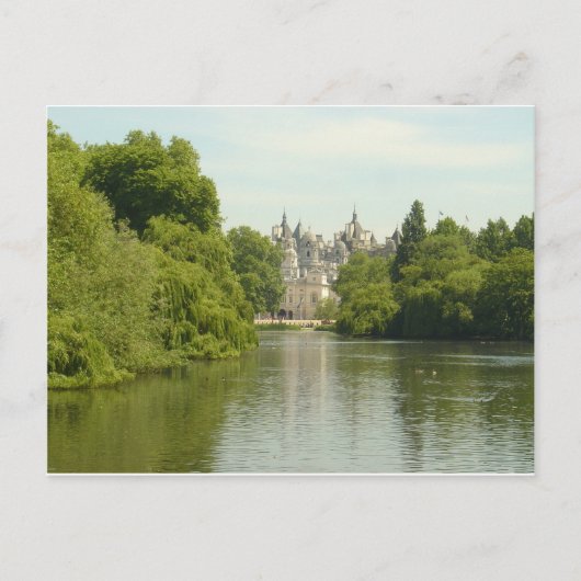 Londen: Horseguard-Whitehall Briefkaart (Voorkant)