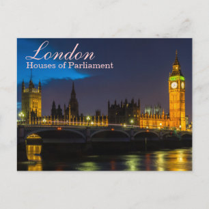 Londen - Houses of Parliament briefkaart