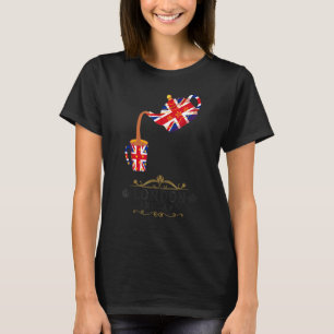 Londen Idee Voor Kinderen Met Union Jack Uk Vlag & T-shirt