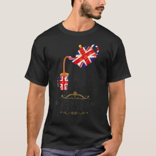 Londen Idee Voor Kinderen Met Union Jack Uk Vlag & T-shirt