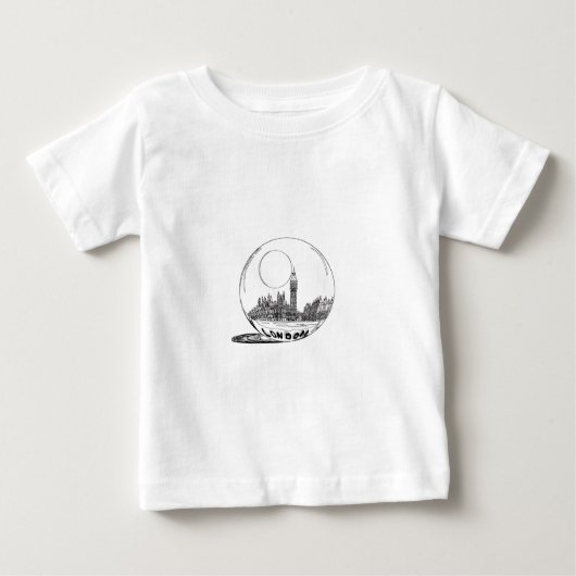 Londen in een glazen bal. (Voorkant)