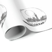 Londen in een glazen bal. cadeaupapier (Rol Hoek)