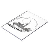 Londen in een glazen bal. notitieboek (Linkerzijde)