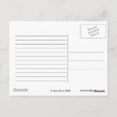 Londen in het park briefkaart (Achterkant)