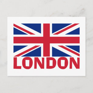 Londen in Red Briefkaart