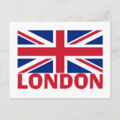 Londen in Red Briefkaart (Voorkant)