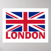 Londen in Red Poster (Voorkant)