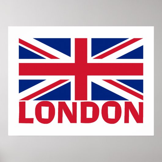Londen in Red Poster (Voorkant)