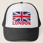 Londen in Red Trucker Pet (Voorkant)