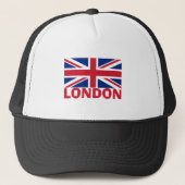 Londen in Red Trucker Pet (Voorkant)