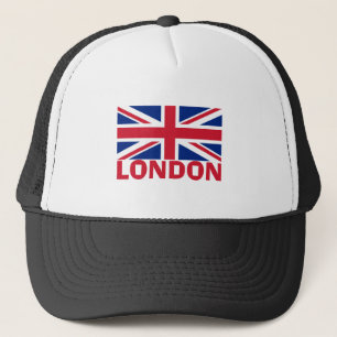 Londen in Red Trucker Pet
