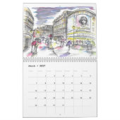 Londen in Waterverf 2021 Agenda Kalender (Mar 2027)