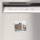 Londen in Winter, Westminster (Fridge Magnet) Magneet (Insitu (Vaatwasser))