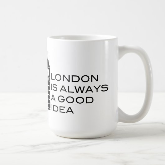 Londen is altijd een goed idee - Mok (Rechts)