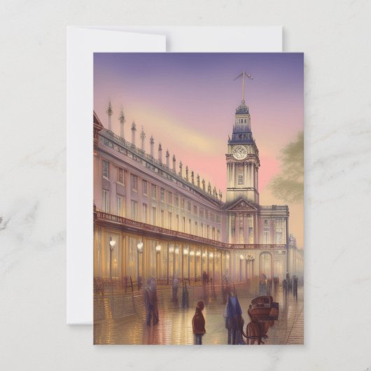 Londen is de hoofdstad van Engeland Notitiekaartje (Voorkant)