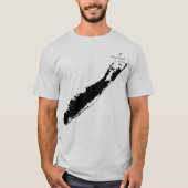Londen Island, New York T-shirt (Voorkant)
