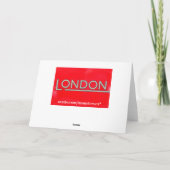 Londen Kaart (Achterkant)