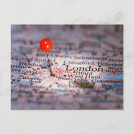 LONDEN-kaart Briefkaart