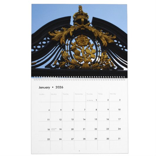 Londen Kalender (Jan 2026)