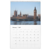 Londen kalender (Feb 2027)