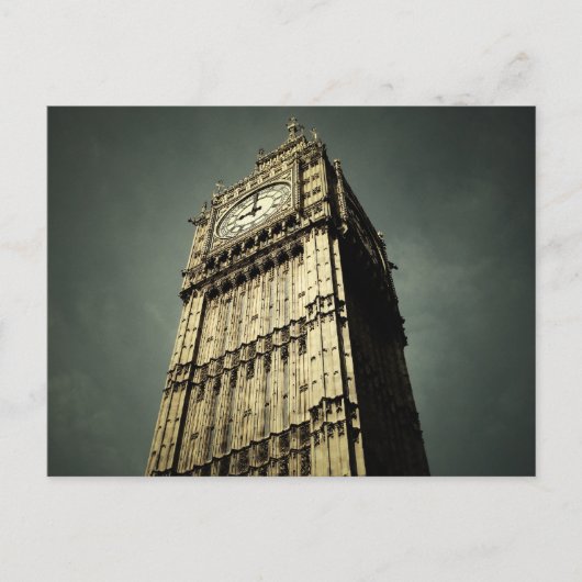 Londen, Kamers van het Briefkaart van het Parlemen (Voorkant)