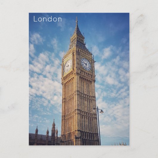 Londen - Kamers van het Parlement Feestdagenkaart (Voorkant)