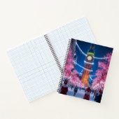 Londen Kerst Notebook Notitieboek (Binnen)