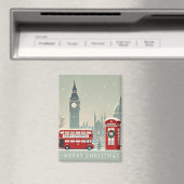 Londen Kerstmis | Big Ben & Feestelijk Londen Magneet (Insitu (Vaatwasser))