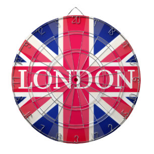 LONDEN Klassieke Kleur Union Jack Vintage Stijl Vl Dartbord