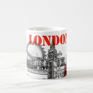 londen koffie - mok