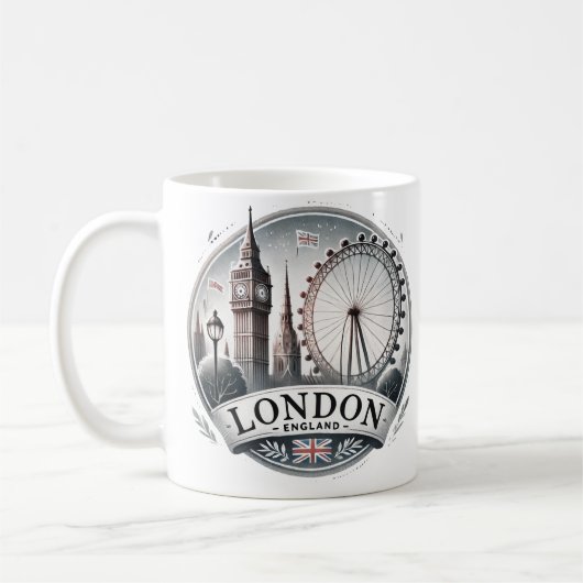 Londen Koffiemok (Links)