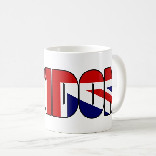 Londen Koffiemok (Voorkant rechts)