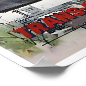 Londen Kunst Engeland Reisposter TCA Print (Hoek)