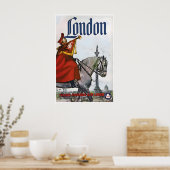 Londen Kunst Engeland Reisposter TCA Print (Keuken)