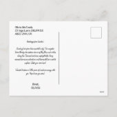 Londen Landmarks Travel-Thema Print Feestdagenkaart (Achterkant)