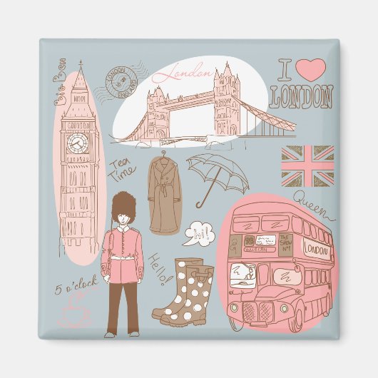 londen magneet (Voorkant)