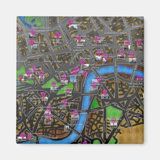 Londen Magneet (Voorkant)