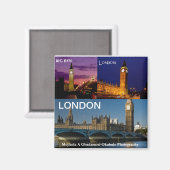 LONDEN magneet DOOR MOJISOLA A GBADAMOSI OKUBULE (Voorkant / Achterkant)